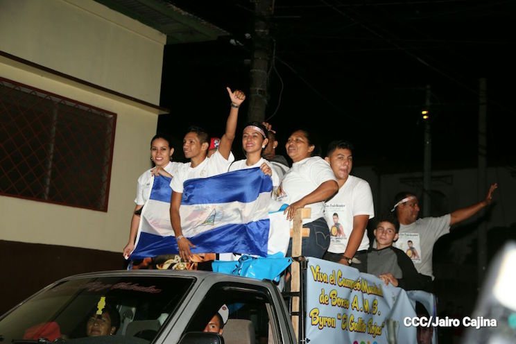 Gallito Rojas en Matagalpa